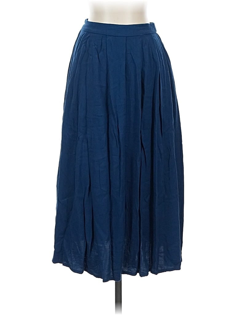 Pre-owned Painted Threads Casual Skirt In Blue