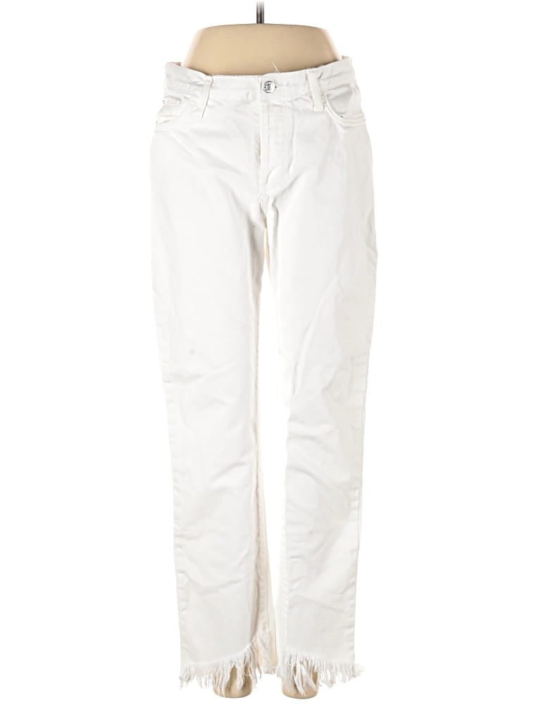Pre-owned Mng Jeans In White