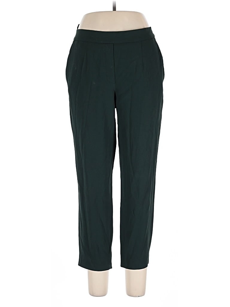 Pre-owned Babaton Casual Pants In Green