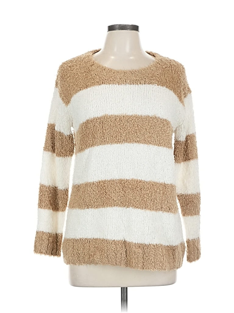 Pre-owned Talbots Pullover Sweater In Brown