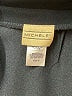 Michele 100% Polyester Solid Black Formal Skirt Size 8 - photo 3