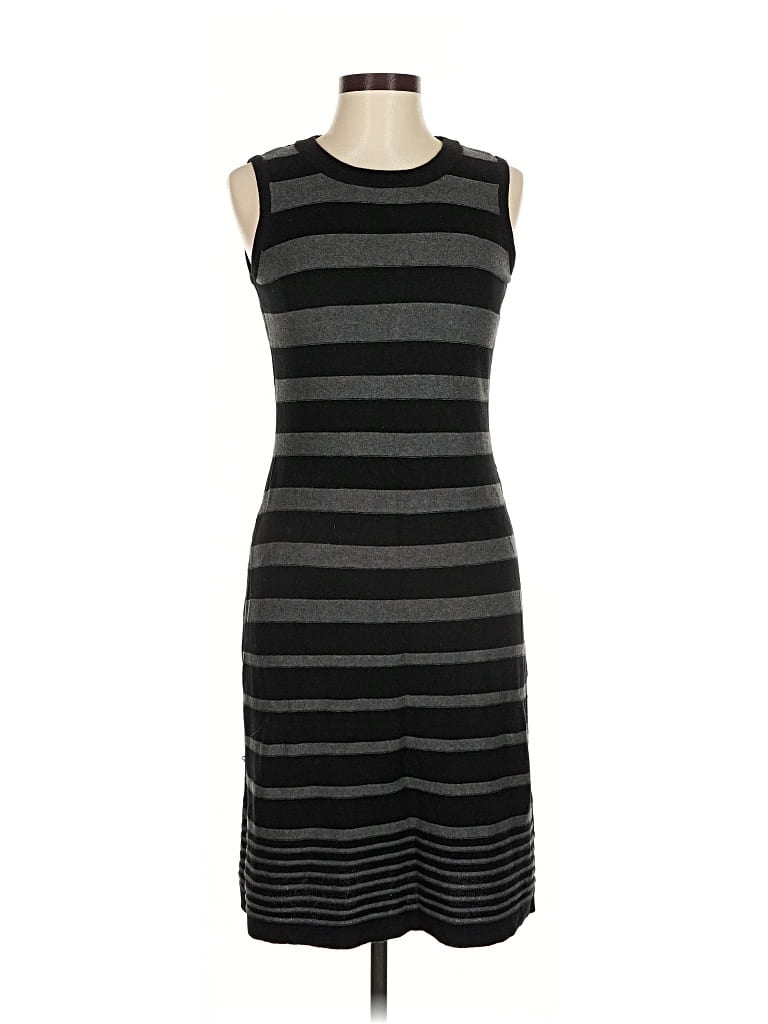 Pre-owned Evan Picone Casual Dress In Gray