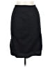 Antonio Berardi Solid Black Wool Skirt Size EU 44 / US 14 - photo 2