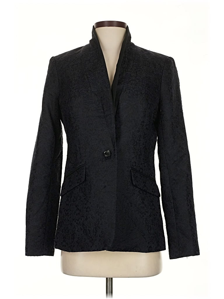 Pre-owned Banana Republic Blazer Jacket In Black