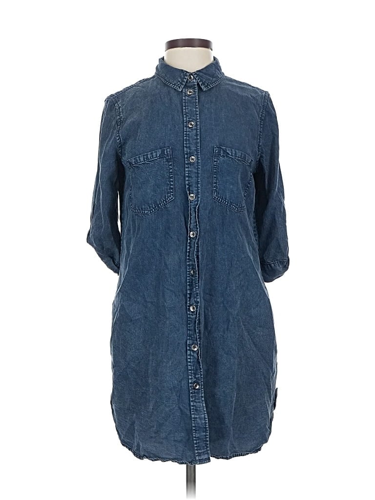 Pre-owned Dex Casual Dress In Blue