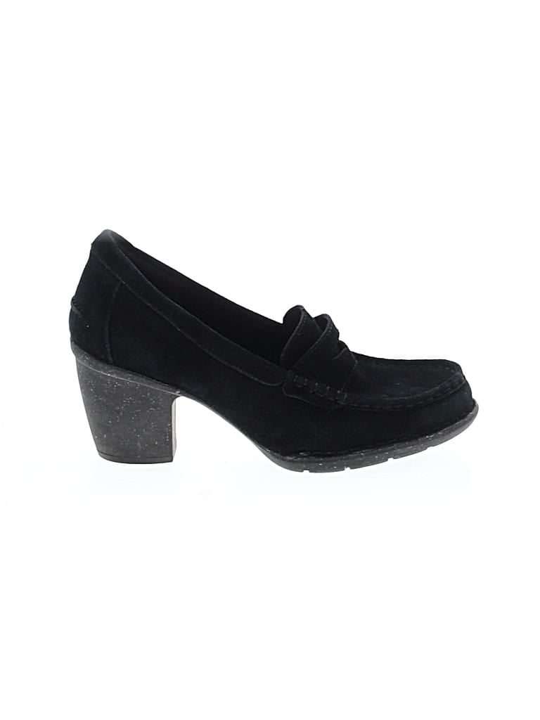 Pre-owned Unstructured By Clarks Heels In Black