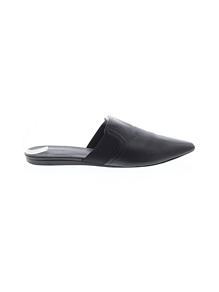 Pre-owned Vince Mule/clog In Black