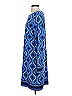 MICHAEL Michael Kors Graphic Blue Casual Dress Size S - photo 5