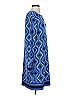 MICHAEL Michael Kors Graphic Blue Casual Dress Size S - photo 4