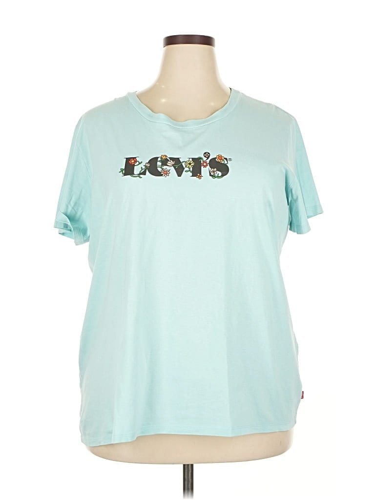Pre-owned Levi's Short Sleeve T-shirt In Blue