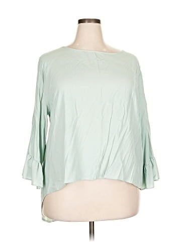 Coco + Carmen 3/4 Sleeve Top (view 1)
