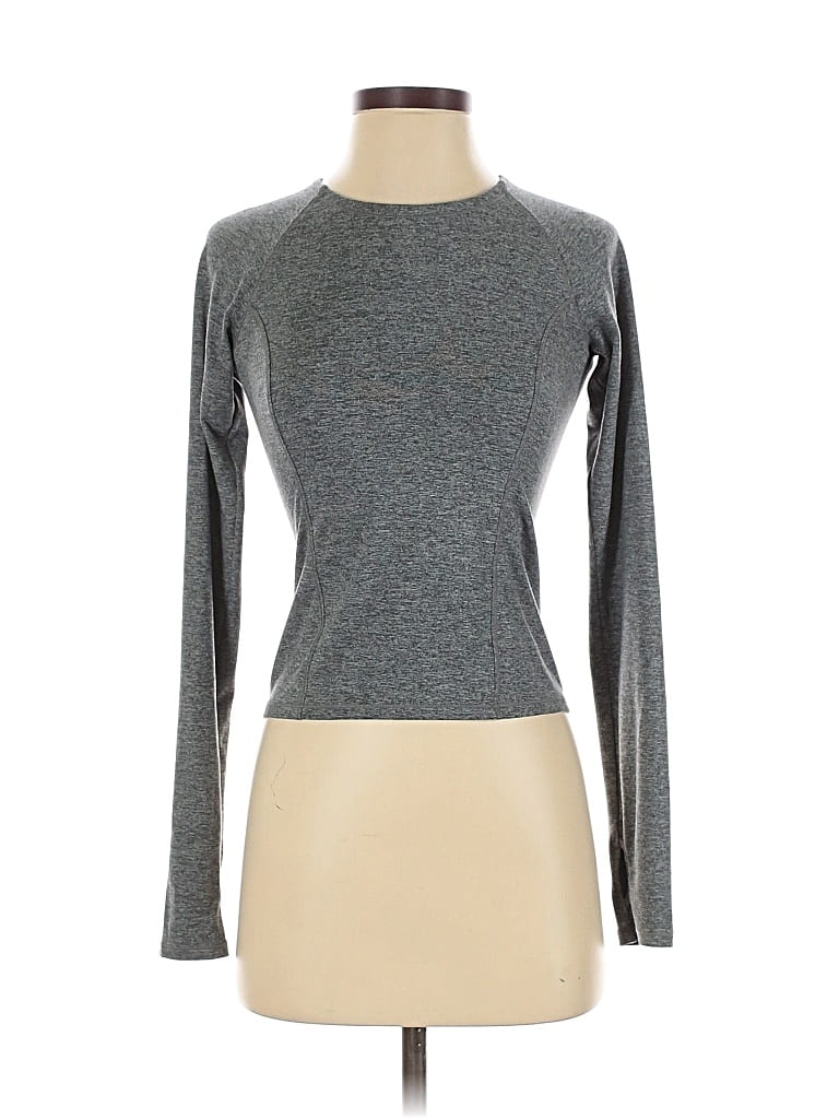 Pre-owned Me To We Long Sleeve T-shirt In Gray