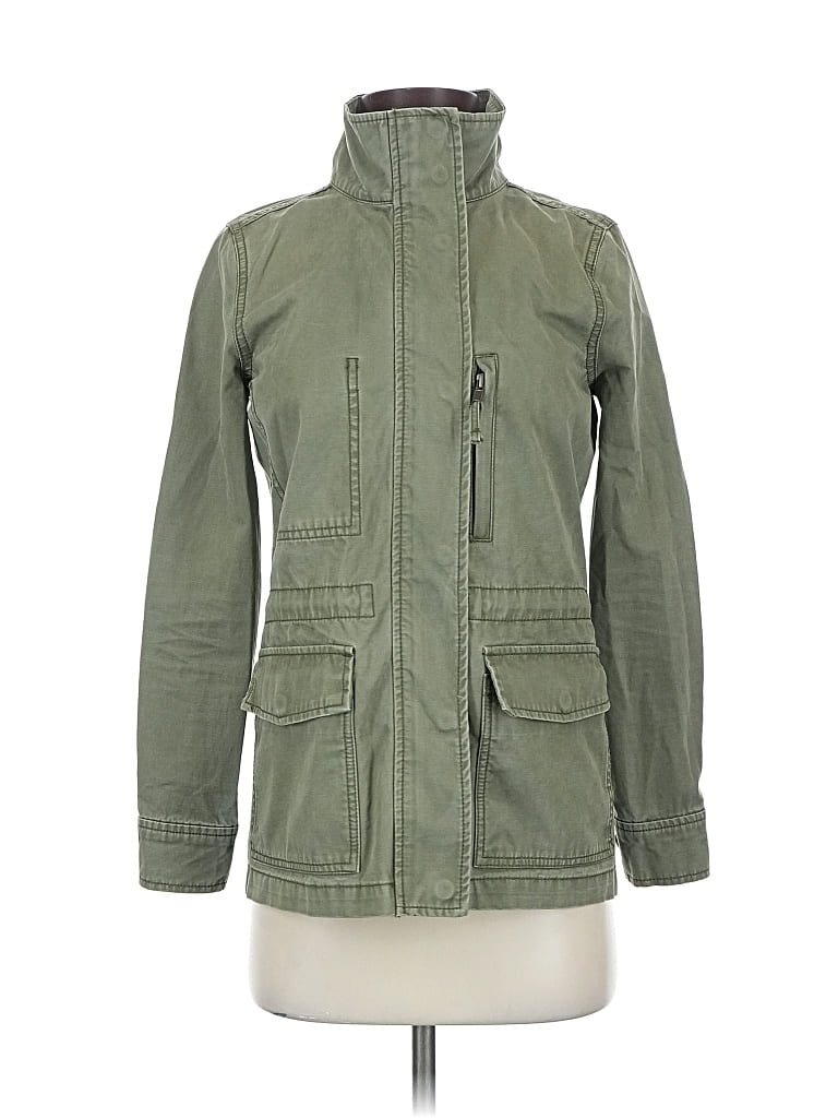 Pre-owned Madewell Jacket In Green