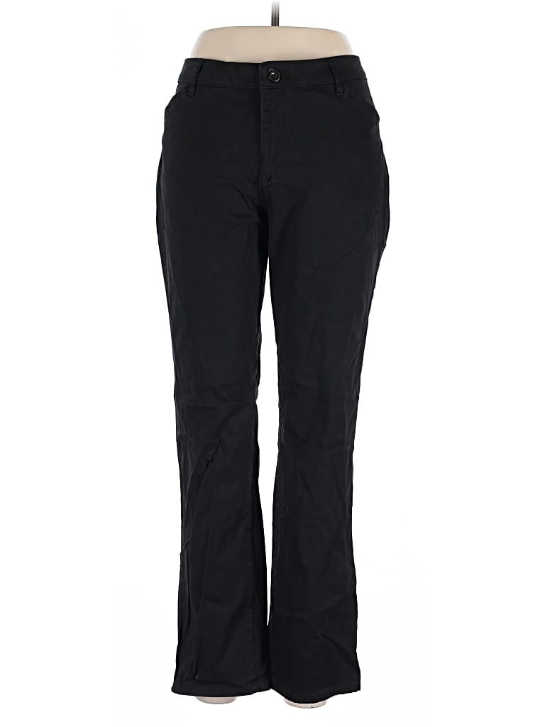 Pre-owned Lee Casual Pants In Black