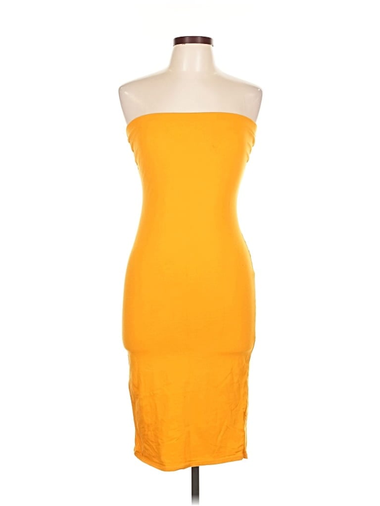 Pre-owned Fashion Nova Cocktail Dress In Orange