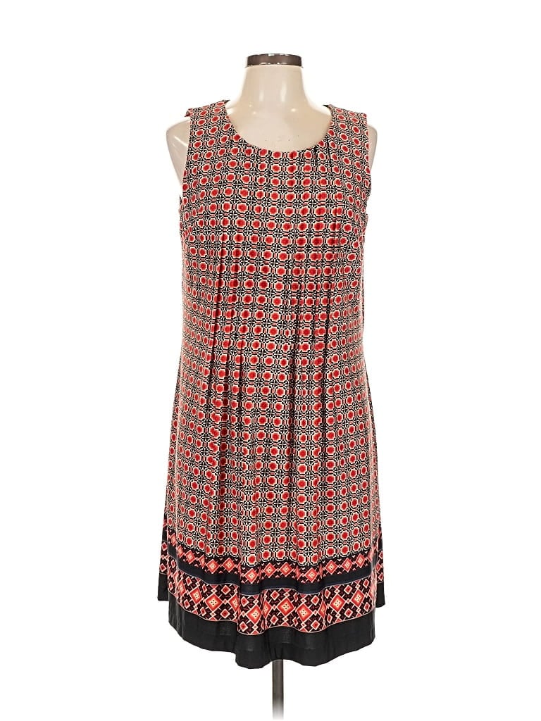 Pre-owned Perceptions Casual Dress In Orange