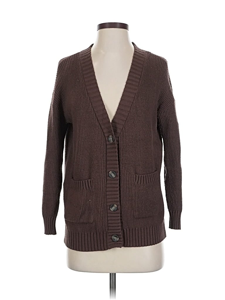 Pre-owned Rsq Cardigan Sweater In Brown