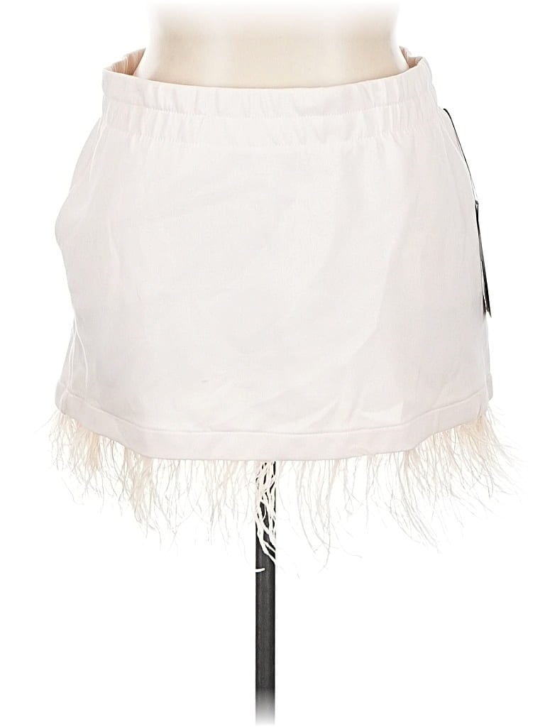 Future Collective Casual Skirt In Neutral