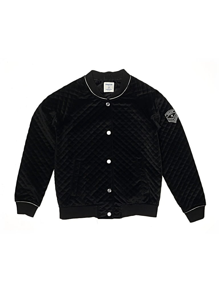 Pre-owned Mayoral Kids' Jacket In Black
