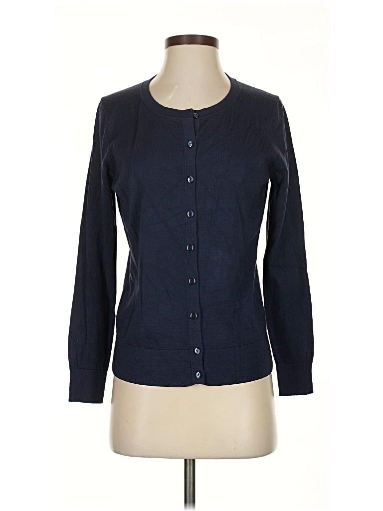 Pre-owned Unbranded Cardigan Sweater In Blue