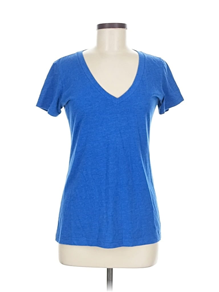 Pre-owned Next Level Apparel Short Sleeve T-shirt In Blue