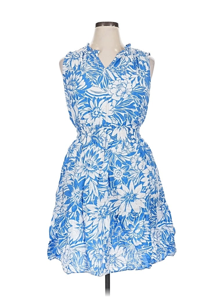 Pre-owned Sonoma Goods For Life Casual Dress In Blue