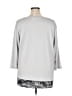 Ruby Rd. Gray 3/4 Sleeve Top Size 1X - photo 2
