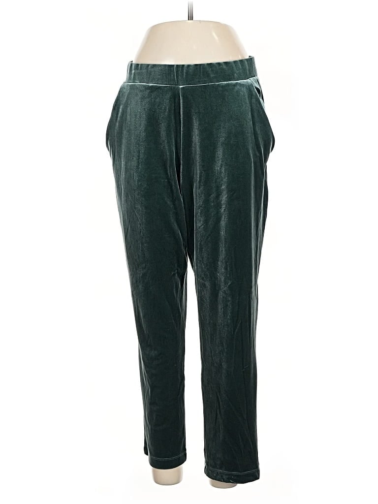 Pre-owned Ann Taylor Loft Casual Pants In Green