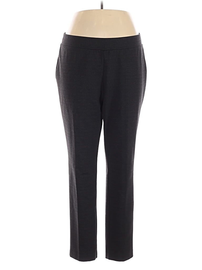 Pre-owned Rafaella Dress Pants In Black