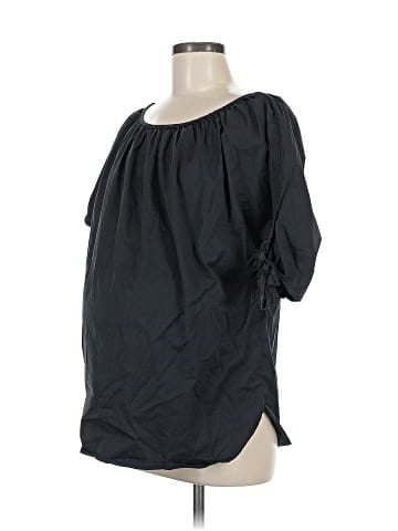 Hatch Short Sleeve Blouse (view 1)