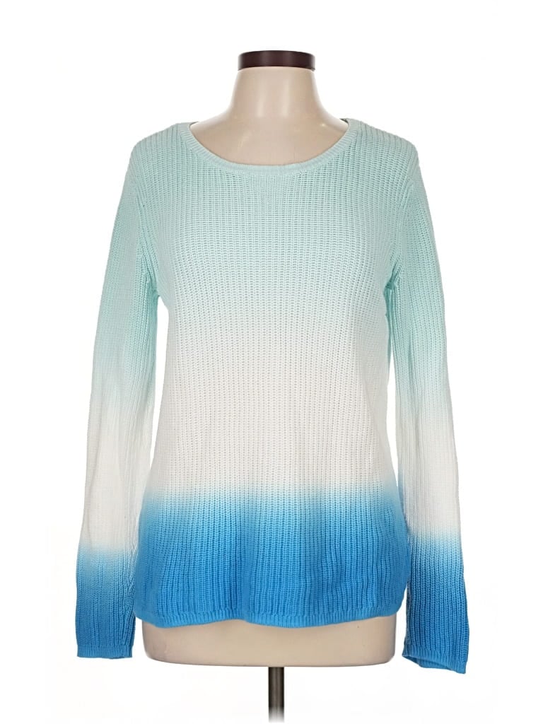 Pre-owned Talbots Pullover Sweater In Blue