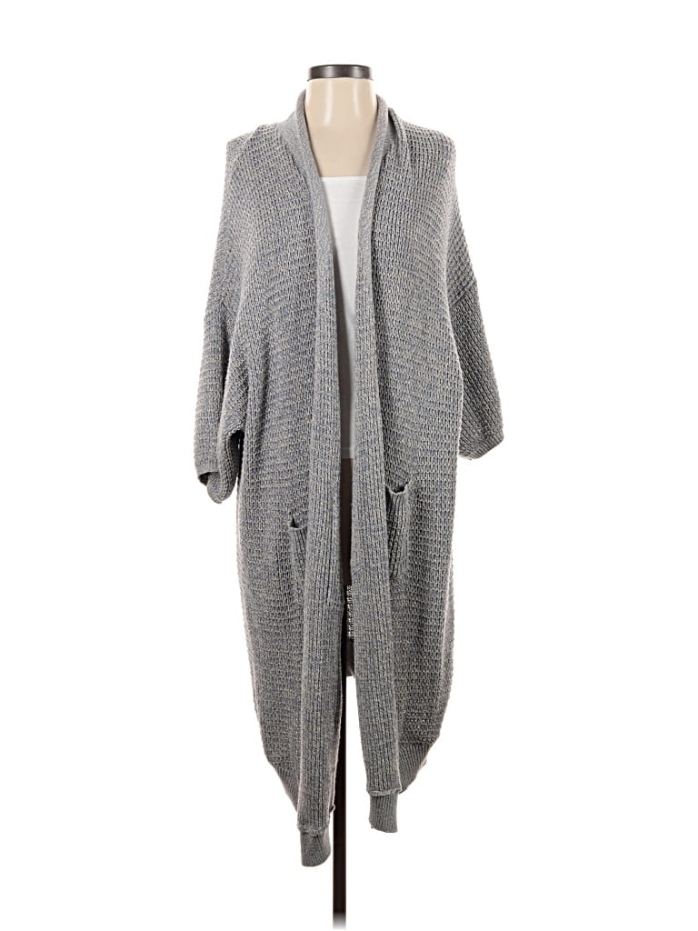 Pre-owned Bcbgeneration Cardigan Sweater In Gray