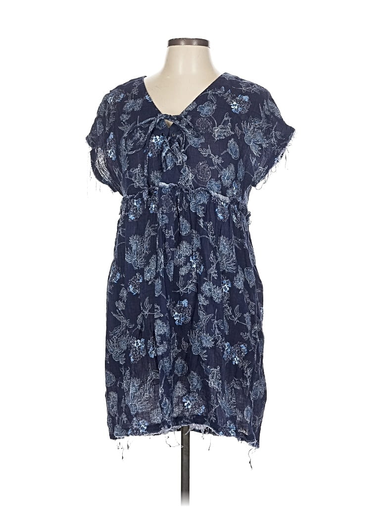 Pre-owned True Craft Casual Dress In Blue