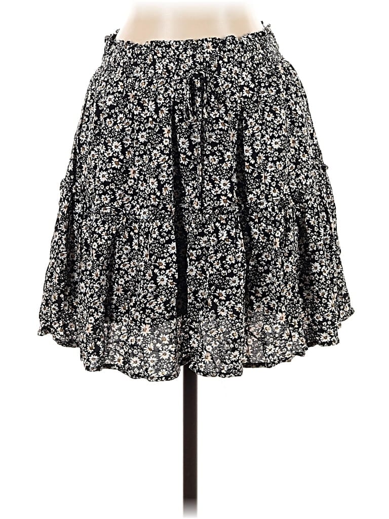 Pre-owned Vici Casual Skirt In Black