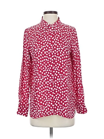Pure Collection Long Sleeve Silk Top (view 1)