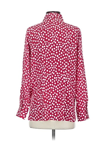 Pure Collection Long Sleeve Silk Top (view 2)
