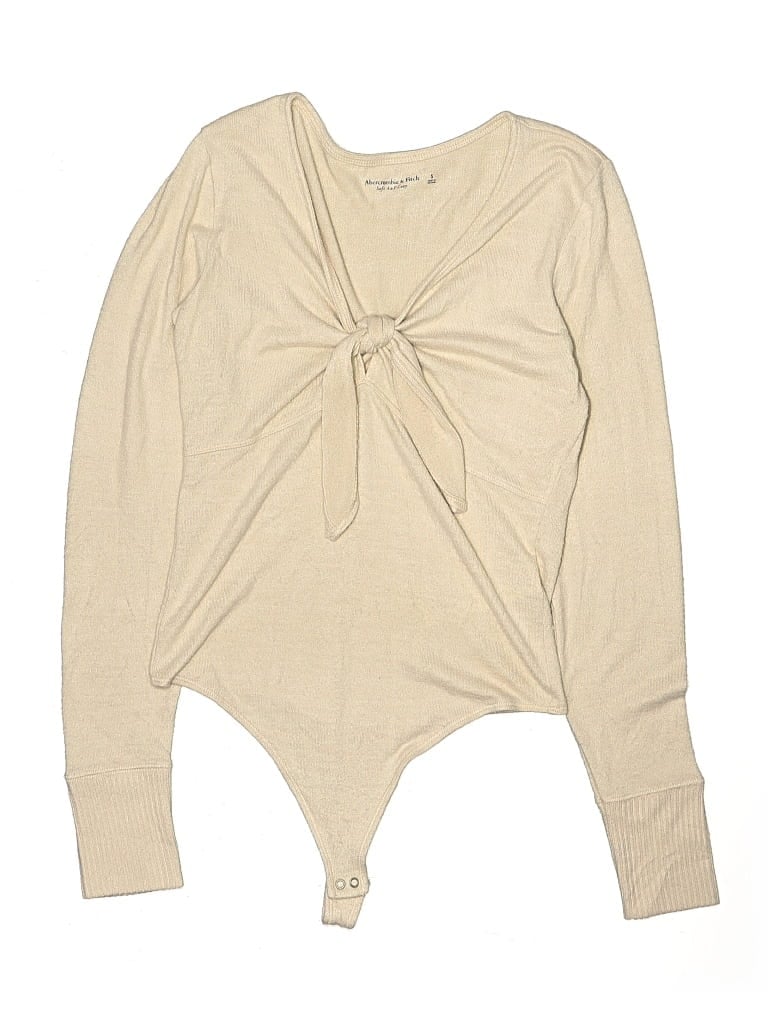 Pre-owned Abercrombie & Fitch Bodysuit In Brown