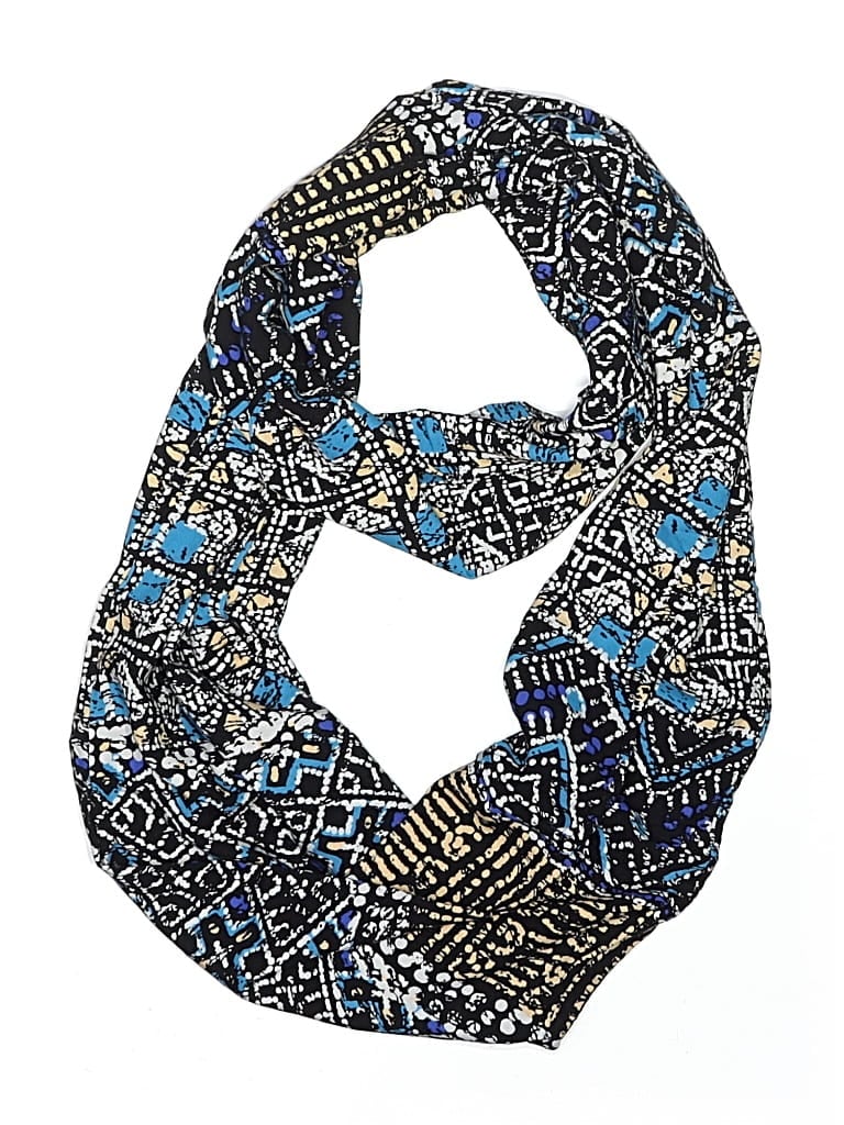 Pre-owned Assorted Brands Scarf In Black