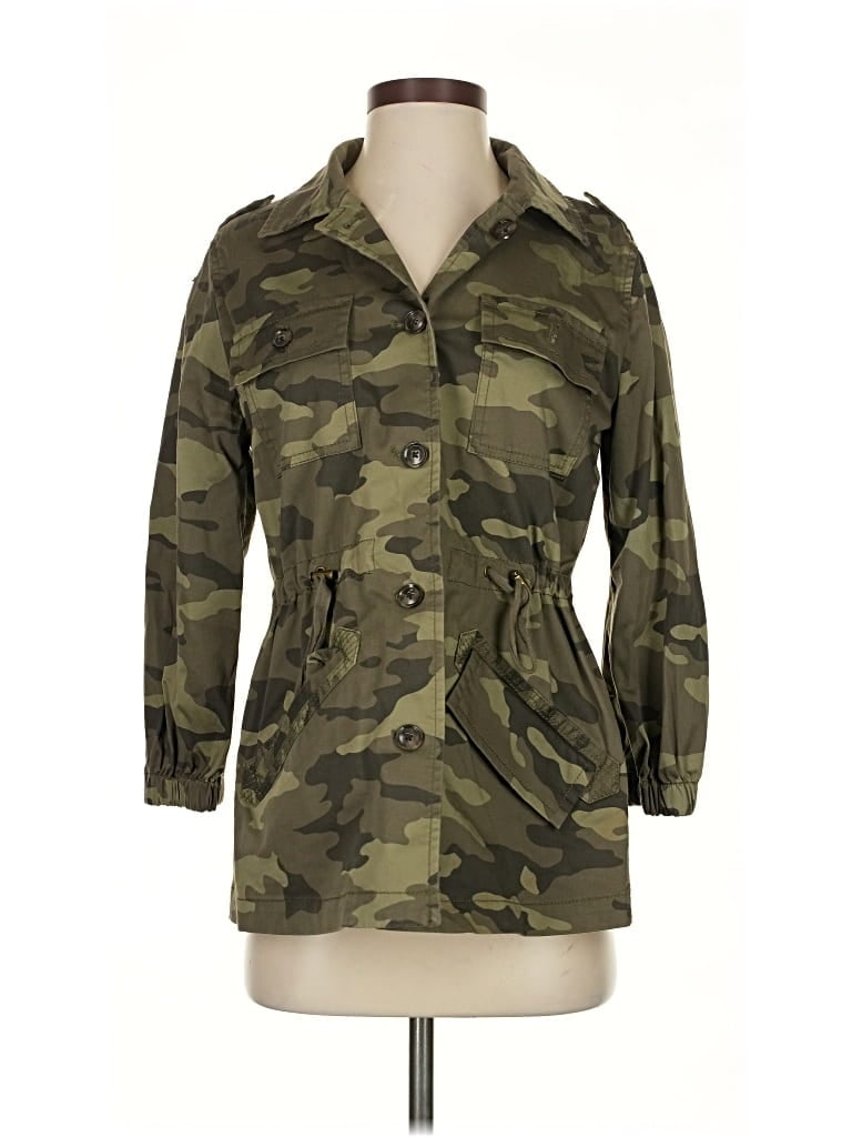 Pre-owned Banana Republic Jacket In Green