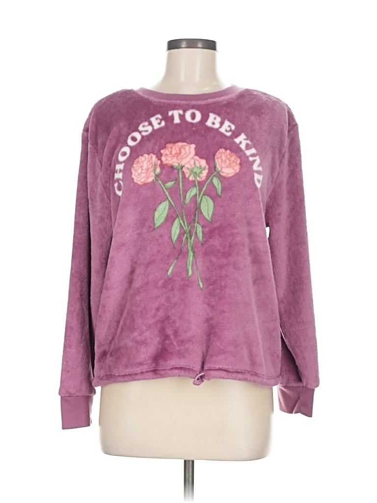 Pre-owned Fifth Sun Sweatshirt In Purple