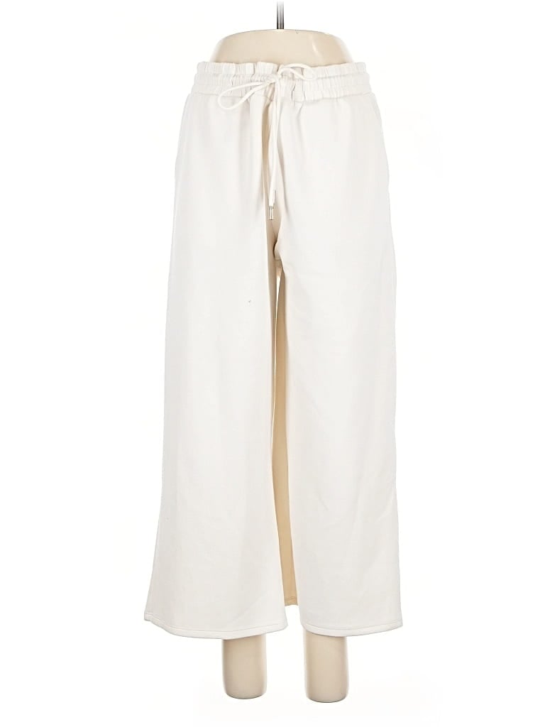 Pre-owned Scoop Casual Pants In White