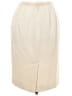 DressBarn 100% Polyester Solid Ivory Formal Skirt Size 4 - photo 2