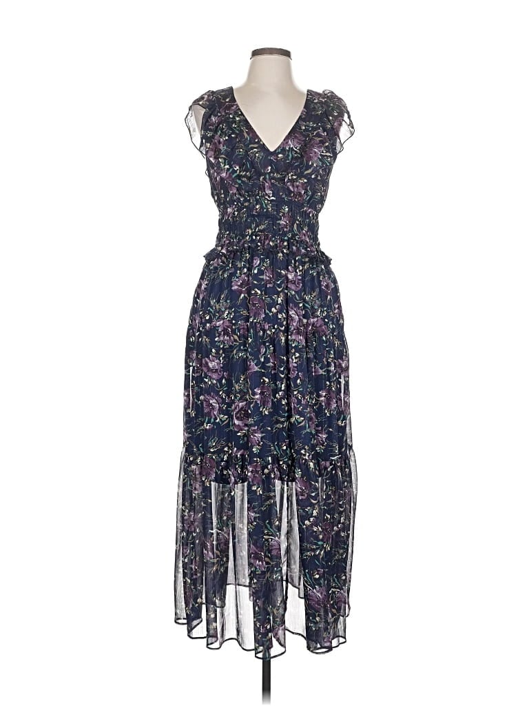 Pre-owned Melloday Cocktail Dress In Blue