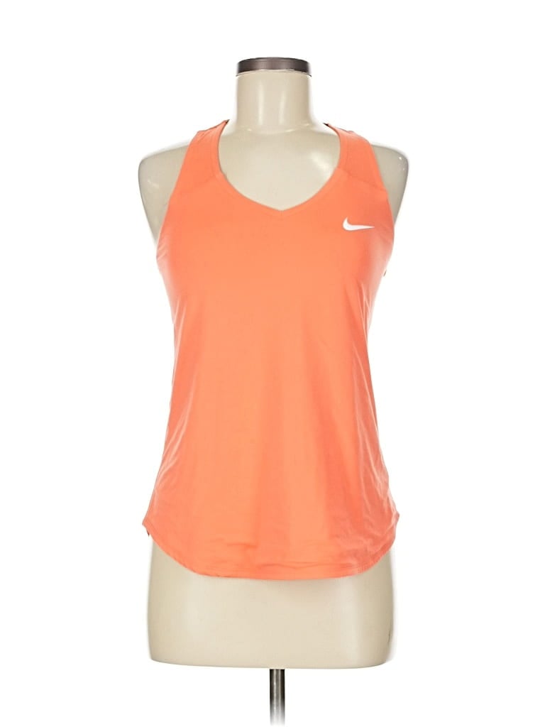 Pre-owned Nike Active Tank Top In Orange