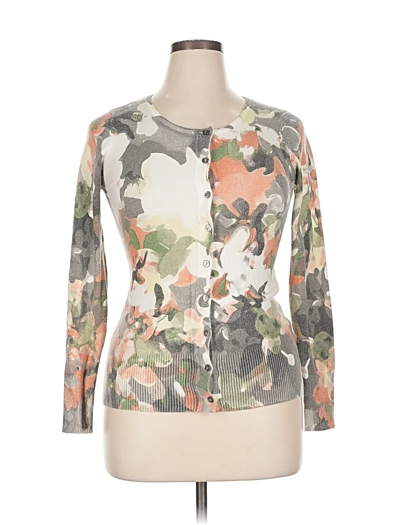 Pre-owned Vila Milano Cardigan Sweater In Gray