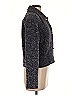 Paula Hian 100% Wool Tweed Blue Jacket Size 6 - photo 4