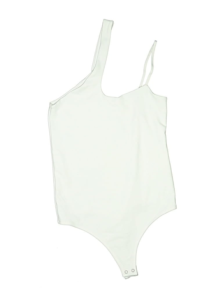 Pre-owned Abercrombie & Fitch Bodysuit In White