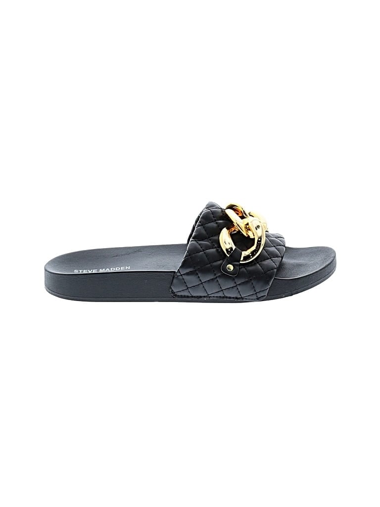 Pre-owned Steve Madden Sandals In Black