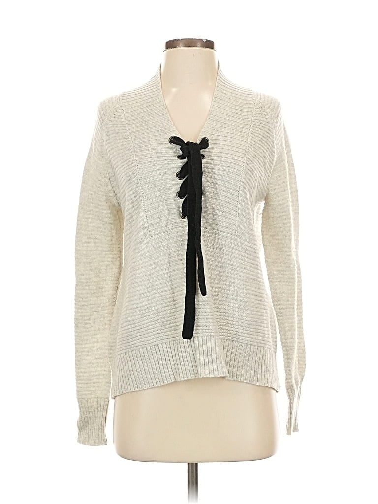 Pre-owned Lucky Brand Pullover Sweater In Gray