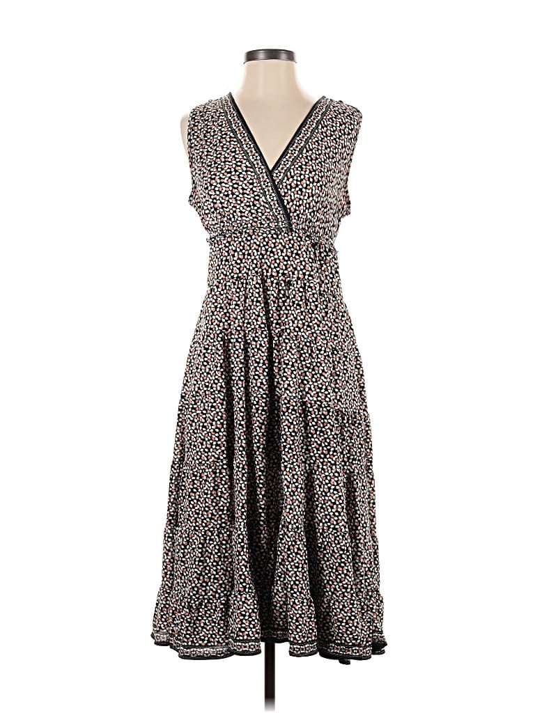 Pre-owned Max Studio Casual Dress In Gray